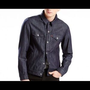 NWT Levi’s Commuter Trucker Jean Jacket Dark Denim